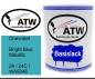 Preview: Chevrolet, Bright Blue Metallic, 24 / 24C / WA9346: 1L Lackdose, von ATW Autoteile West.